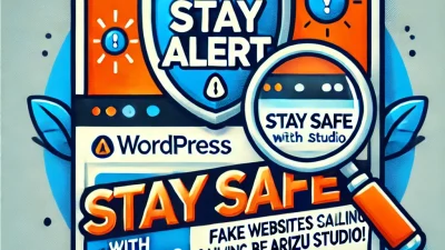 Beware of Fake Websites Claiming to Be Arizu Studio!