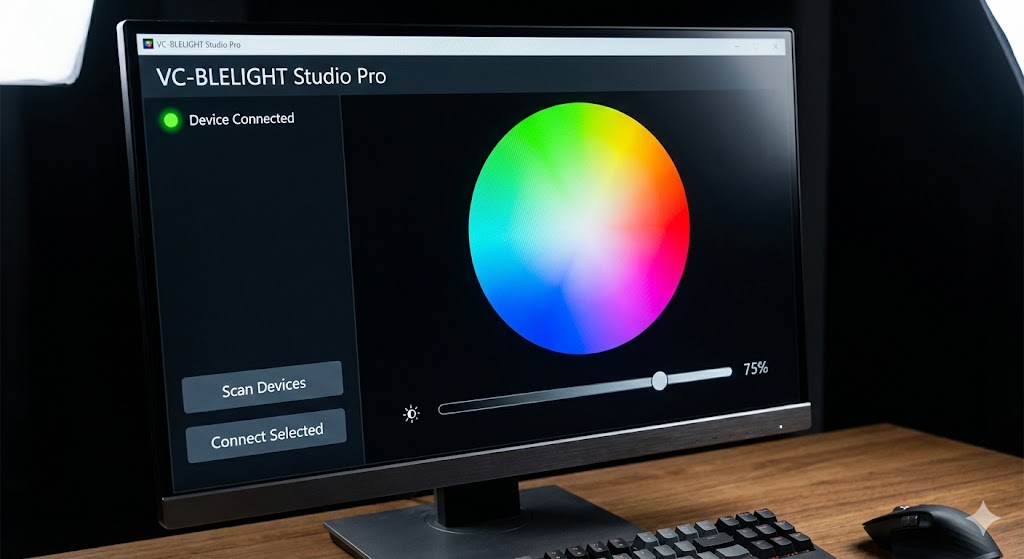 Bluetooth Lighting Control Software for VC-BLELIGHT