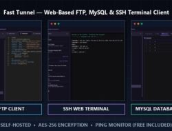 Fast Tunnel: Self-Hosted Web Client for FTP, MySQL and SSH